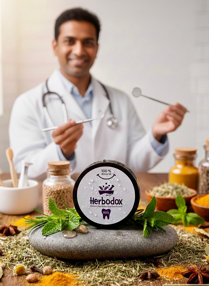 HERBODOX DENTAL POWDER - WITH MONEY BACK GAURENTEED