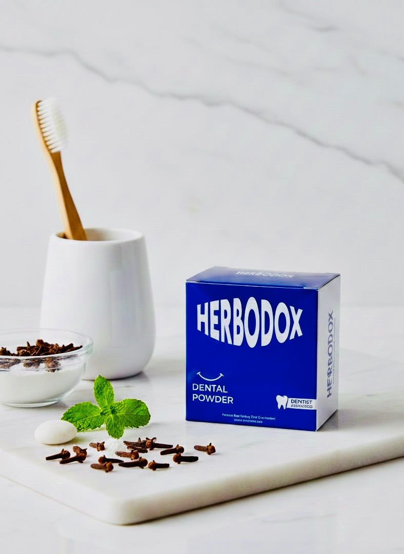 HERBODOX DENTAL POWDER - WITH MONEY BACK GAURENTEED