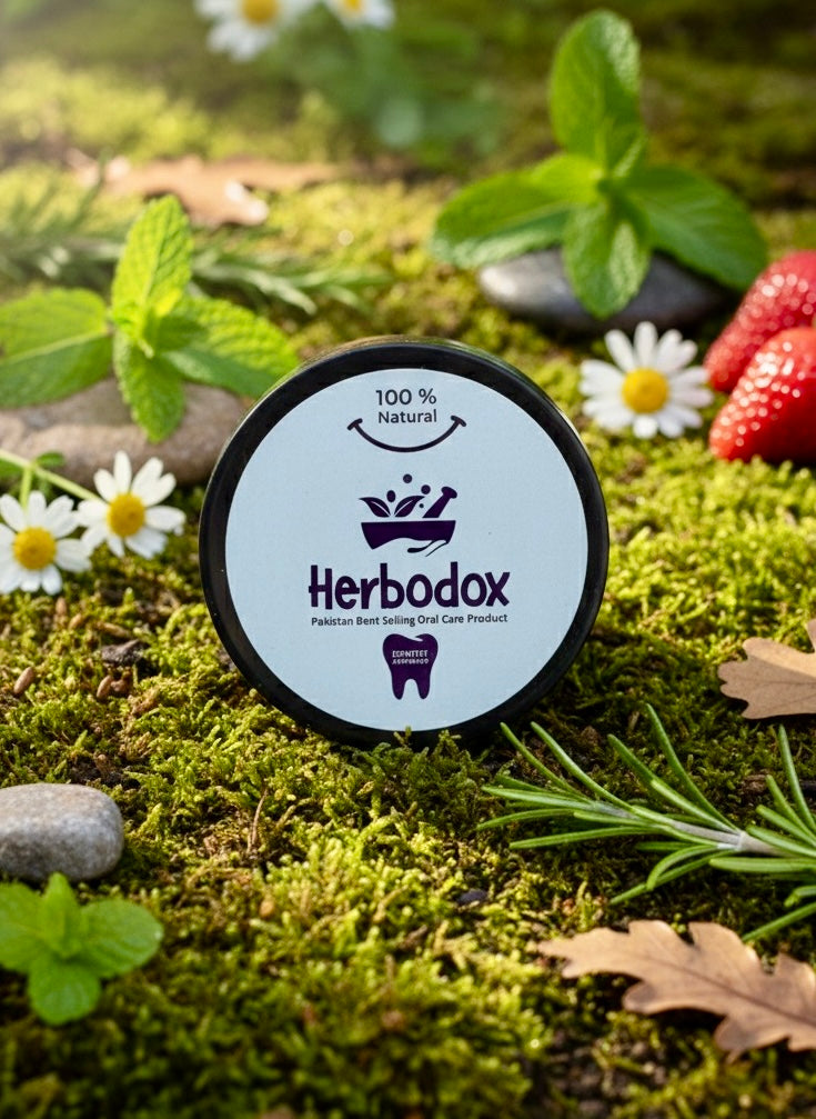 HERBODOX DENTAL POWDER - WITH MONEY BACK GAURENTEED