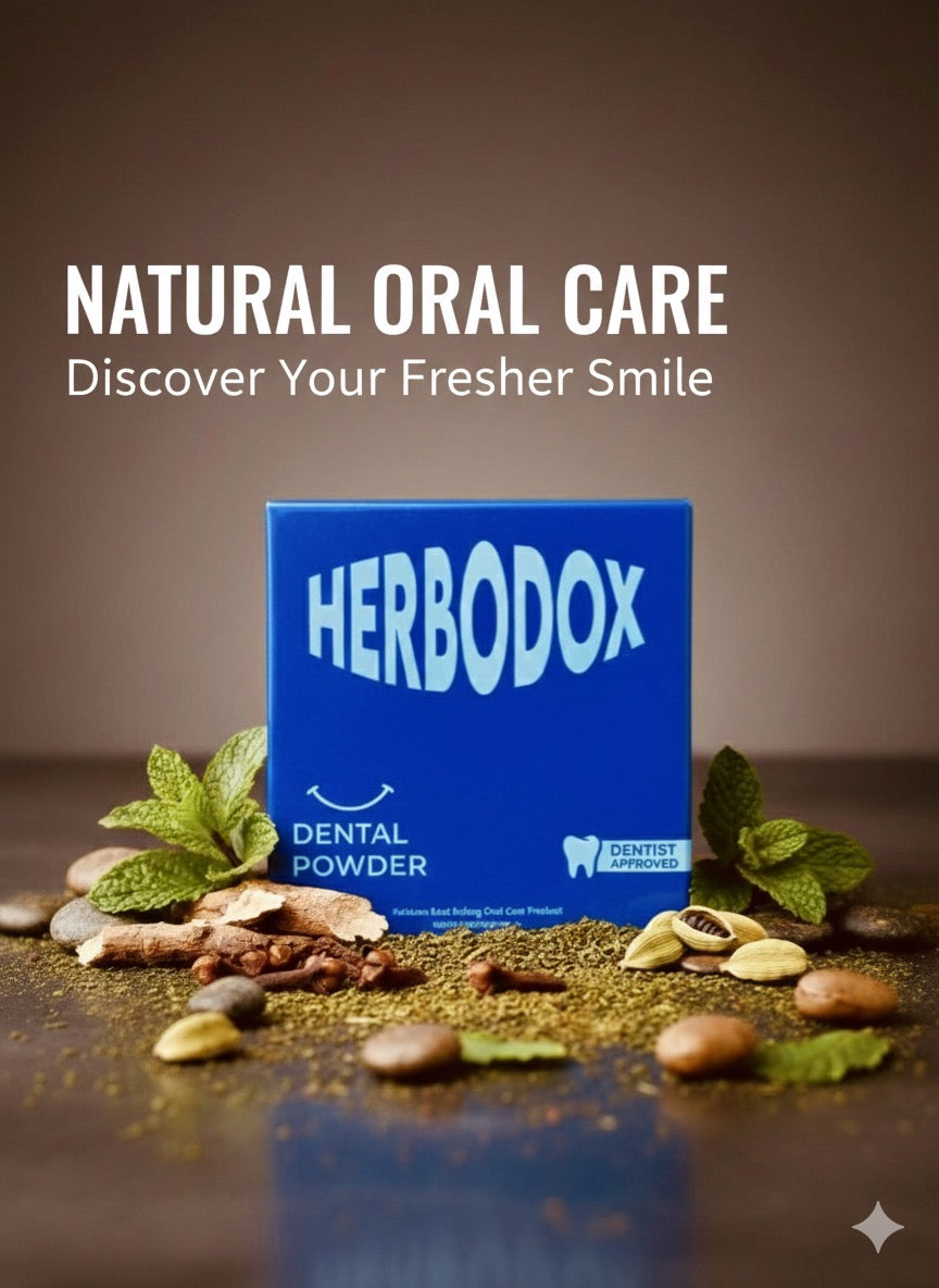 HERBODOX DENTAL POWDER - WITH MONEY BACK GAURENTEED