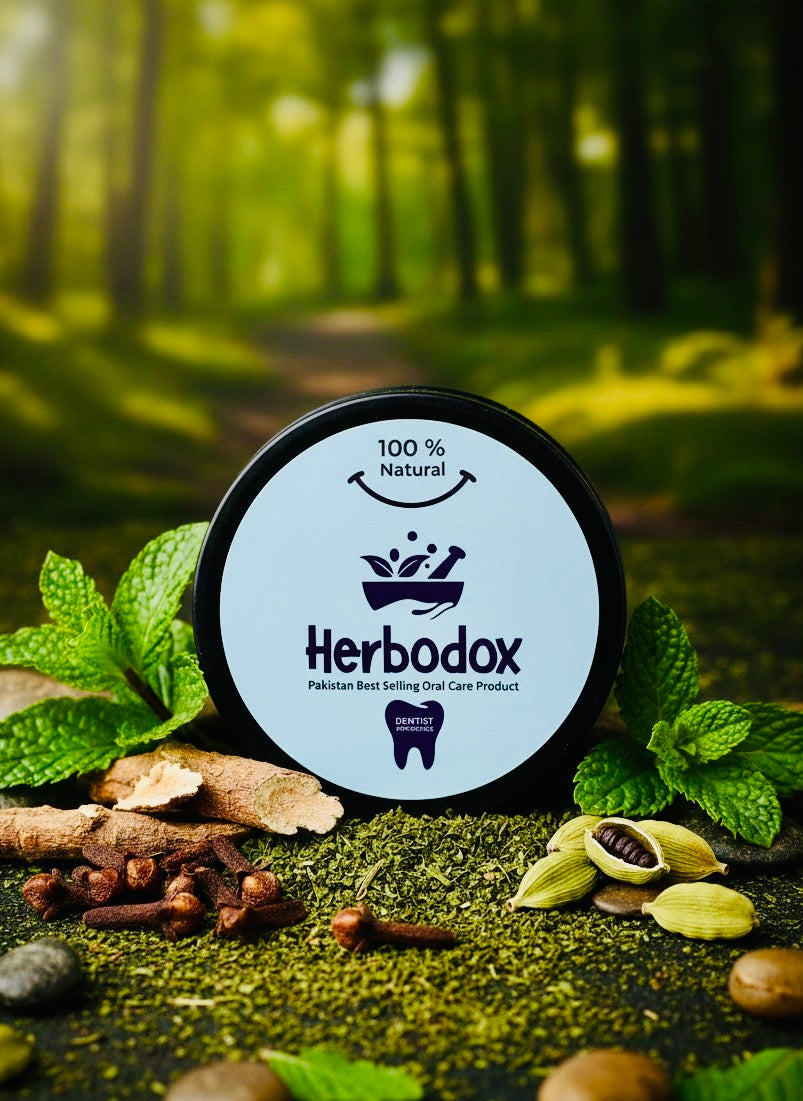 HERBODOX DENTAL POWDER - WITH MONEY BACK GAURENTEED